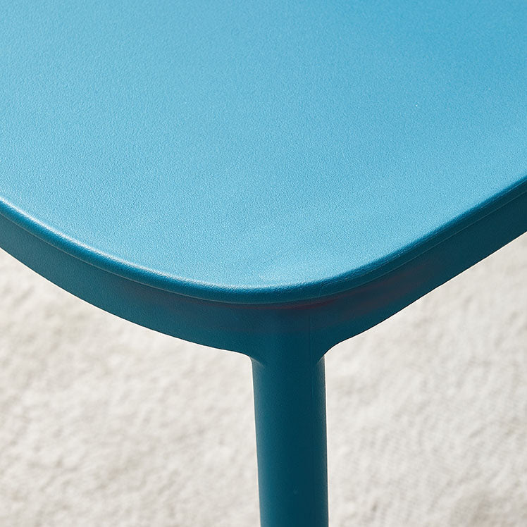 Modern Stackable Chair Dining Armless Open Back Chairs with Plastic Legs for Kitchen Clearhalo ' kitchen&dining_furn' 'Dining Chairs' 'Dining Tables & Seating' 'dining_chair' 'furn' 'furn_dining_chair' 'Furniture' 'furniture_dining_chair' 'Kitchen & Dining Furniture' 'kitchen' 4694409