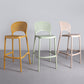 Nordic Style Plastic Stackable Bar Stools for Home Use Armless Low Back Stools Clearhalo 'Bar Furniture' 'Bar Stools' 'bar_stools' 'furn' 'furn_bar_stools' 'furniture_bar_stools' 'Kitchen & Dining Furniture' 'kitchen&dining_furn' 'kitchen' 'kitchen_furn' Furniture' 4696798