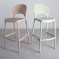 Nordic Style Plastic Stackable Bar Stools for Home Use Armless Low Back Stools Clearhalo 'Bar Furniture' 'Bar Stools' 'bar_stools' 'furn' 'furn_bar_stools' 'furniture_bar_stools' 'Kitchen & Dining Furniture' 'kitchen&dining_furn' 'kitchen' 'kitchen_furn' Furniture' 4696813
