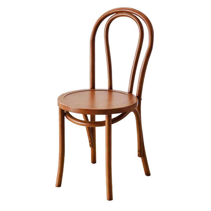 Traditional Wood Dining Kitchen Room Side Chair Windsor Back Chair Walnut Wood 1 Piece Clearhalo ' kitchen&dining_furn' 'Dining Chairs' 'Dining Tables & Seating' 'dining_chair' 'furn' 'furn_dining_chair' 'Furniture' 'furniture_dining_chair' 'Kitchen & Dining Furniture' 'kitchen' 4696849