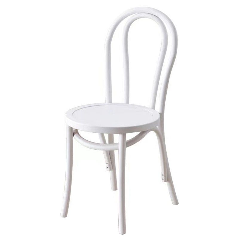 Traditional Wood Dining Kitchen Room Side Chair Windsor Back Chair White Wood 1 Piece Clearhalo ' kitchen&dining_furn' 'Dining Chairs' 'Dining Tables & Seating' 'dining_chair' 'furn' 'furn_dining_chair' 'Furniture' 'furniture_dining_chair' 'Kitchen & Dining Furniture' 'kitchen' 4696873