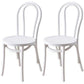 Traditional Wood Dining Kitchen Room Side Chair Windsor Back Chair White Wood 2 Piece Set Clearhalo ' kitchen&dining_furn' 'Dining Chairs' 'Dining Tables & Seating' 'dining_chair' 'furn' 'furn_dining_chair' 'Furniture' 'furniture_dining_chair' 'Kitchen & Dining Furniture' 'kitchen' 4696874