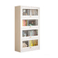 White Bookshelf Contemporary Style Bookcase with Door for Home Office Clearhalo 'Bookcases' 'furn' 'furn_bookcases' 'Furniture' 'furniture_bookcases' 'kitchen' 'kitchen_bookcases' 'Living Room Furniture' 'Office Furniture' 4697632