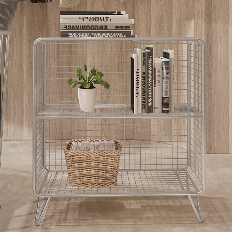 Industrial Style Standard Bookcase Metal Closed Back Bookshelf for Home Office Clearhalo 'Bookcases' 'furn' 'furn_bookcases' 'Furniture' 'furniture_bookcases' 'kitchen' 'kitchen_bookcases' 'Living Room Furniture' 'Office Furniture' 4697705