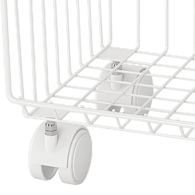 9.5" W Bookshelf Contemporary Style Bookcase with Casters for Home and Study Room Clearhalo 'Bookcases' 'furn' 'furn_bookcases' 'Furniture' 'furniture_bookcases' 'kitchen' 'kitchen_bookcases' 'Living Room Furniture' 'Office Furniture' 4697727