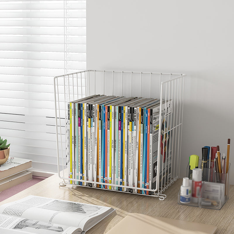 9.5" W Bookshelf Contemporary Style Bookcase with Casters for Home and Study Room Clearhalo 'Bookcases' 'furn' 'furn_bookcases' 'Furniture' 'furniture_bookcases' 'kitchen' 'kitchen_bookcases' 'Living Room Furniture' 'Office Furniture' 4697731