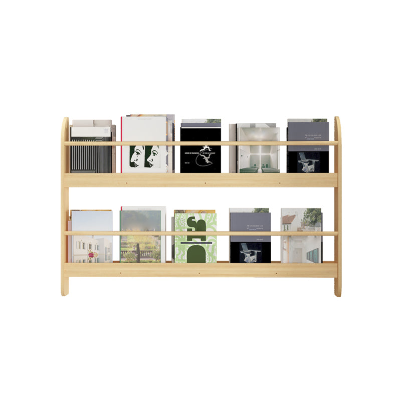 Wood Floating Bookcase Contemporary Style Wall Mounted Book Shelf Clearhalo 'Bookcases' 'furn' 'furn_bookcases' 'Furniture' 'furniture_bookcases' 'kitchen' 'kitchen_bookcases' 'Living Room Furniture' 'Office Furniture' 4697826