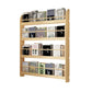 Wood Floating Bookcase Contemporary Style Wall Mounted Book Shelf Clearhalo 'Bookcases' 'furn' 'furn_bookcases' 'Furniture' 'furniture_bookcases' 'kitchen' 'kitchen_bookcases' 'Living Room Furniture' 'Office Furniture' 4697832
