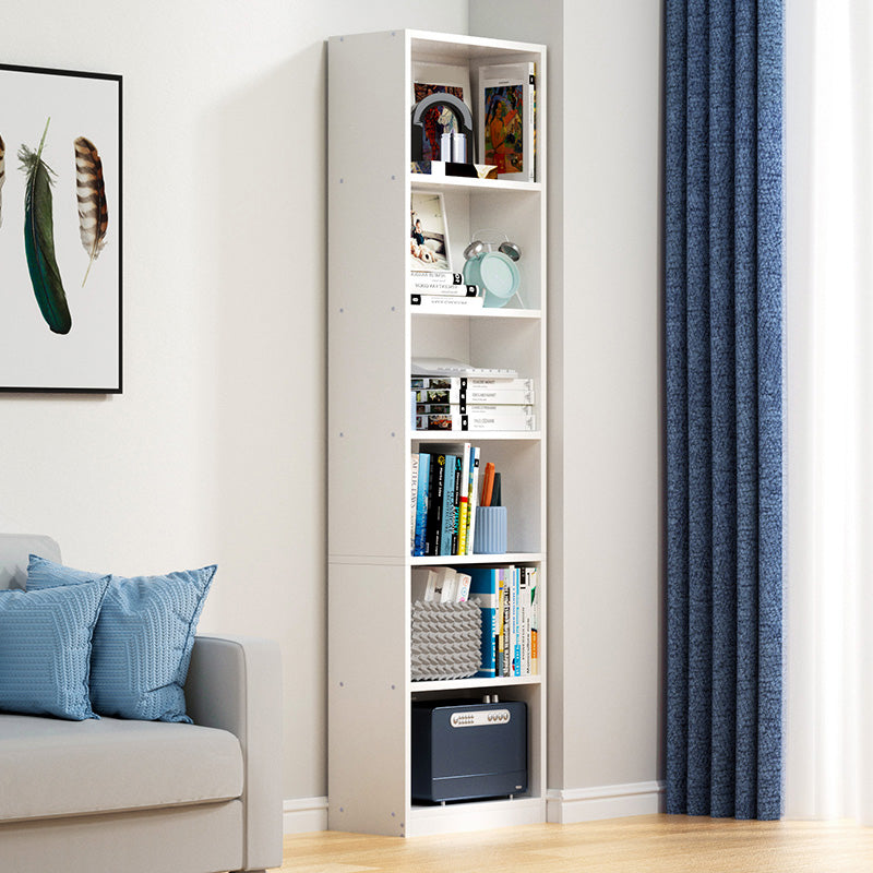 Modern Style Wooden Bookshelf Standard Closed Back Shelf Bookcase Clearhalo 'Bookcases' 'furn' 'furn_bookcases' 'Furniture' 'furniture_bookcases' 'kitchen' 'kitchen_bookcases' 'Living Room Furniture' 'Office Furniture' 4697908