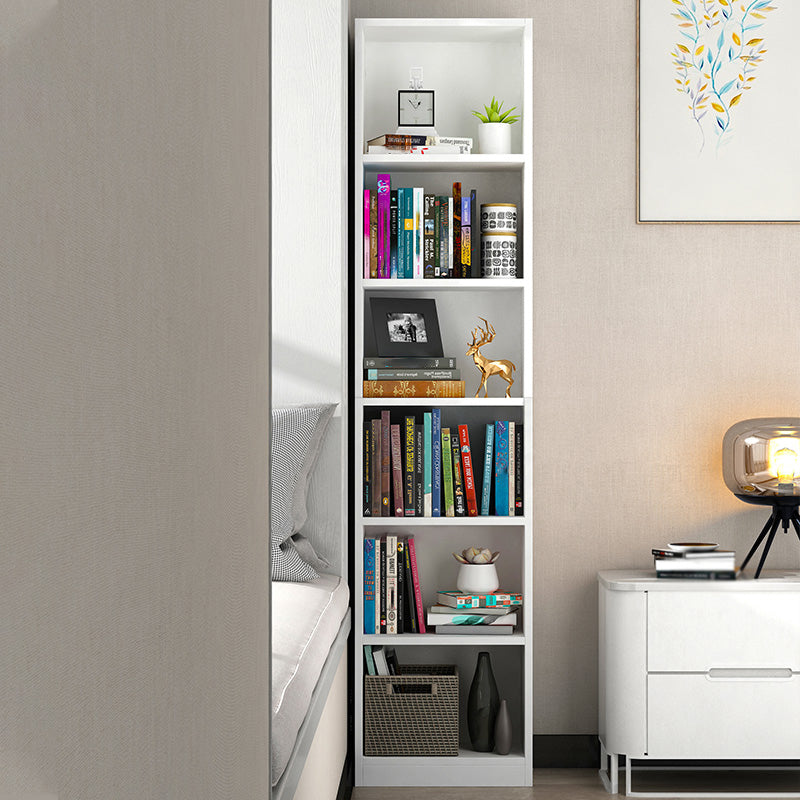 Modern Style Wooden Bookshelf Standard Closed Back Shelf Bookcase Clearhalo 'Bookcases' 'furn' 'furn_bookcases' 'Furniture' 'furniture_bookcases' 'kitchen' 'kitchen_bookcases' 'Living Room Furniture' 'Office Furniture' 4697914