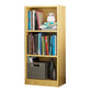Modern Style Wooden Bookshelf Standard Closed Back Shelf Bookcase 11.8"L x 9.4"W x 36.6"H Natural Clearhalo 'Bookcases' 'furn' 'furn_bookcases' 'Furniture' 'furniture_bookcases' 'kitchen' 'kitchen_bookcases' 'Living Room Furniture' 'Office Furniture' 4697920