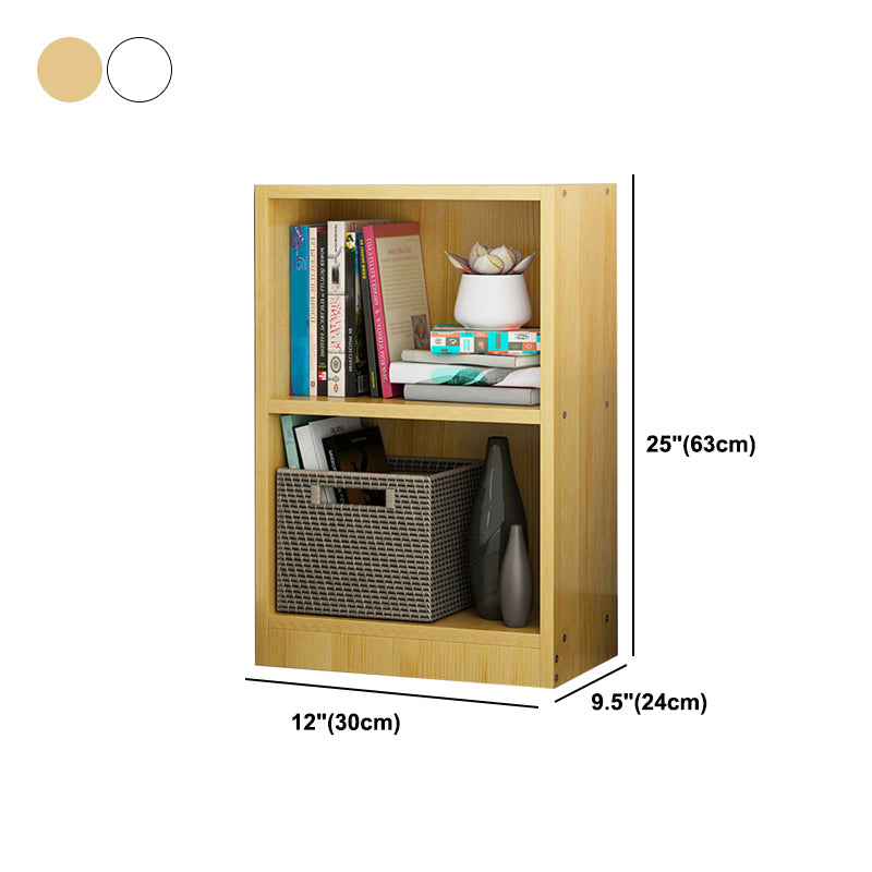 Modern Style Wooden Bookshelf Standard Closed Back Shelf Bookcase Clearhalo 'Bookcases' 'furn' 'furn_bookcases' 'Furniture' 'furniture_bookcases' 'kitchen' 'kitchen_bookcases' 'Living Room Furniture' 'Office Furniture' 4697926