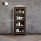 Wood Barrister Bookcase Contemporary Vertical Book Shelf with Doors Clearhalo 'Bookcases' 'furn' 'furn_bookcases' 'Furniture' 'furniture_bookcases' 'kitchen' 'kitchen_bookcases' 'Living Room Furniture' 'Office Furniture' 4697958