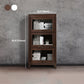 Wood Barrister Bookcase Contemporary Vertical Book Shelf with Doors Clearhalo 'Bookcases' 'furn' 'furn_bookcases' 'Furniture' 'furniture_bookcases' 'kitchen' 'kitchen_bookcases' 'Living Room Furniture' 'Office Furniture' 4697959