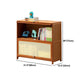 Brown Color Barrister Bookcase Contemporary Bamboo Bookcase for Home Office Clearhalo 'Bookcases' 'furn' 'furn_bookcases' 'Furniture' 'furniture_bookcases' 'kitchen' 'kitchen_bookcases' 'Living Room Furniture' 'Office Furniture' 4698118