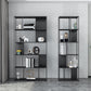 Modern Open Bookcase with Metal Rectangular Shelves for Study Room Clearhalo 'Bookcases' 'furn' 'furn_bookcases' 'Furniture' 'furniture_bookcases' 'kitchen' 'kitchen_bookcases' 'Living Room Furniture' 'Office Furniture' 4698160