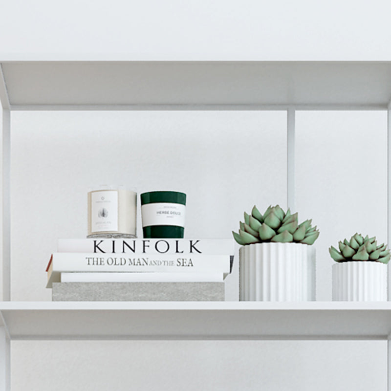 Industrial Style Metal Bookshelf 5-shelf Open Shelf Bookcase for Home Clearhalo 'Bookcases' 'furn' 'furn_bookcases' 'Furniture' 'furniture_bookcases' 'kitchen' 'kitchen_bookcases' 'Living Room Furniture' 'Office Furniture' 4698181