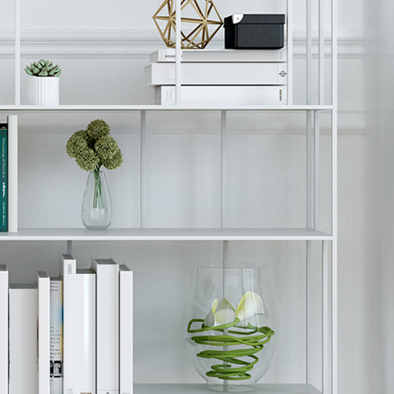 Industrial Style Metal Bookshelf 5-shelf Open Shelf Bookcase for Home Clearhalo 'Bookcases' 'furn' 'furn_bookcases' 'Furniture' 'furniture_bookcases' 'kitchen' 'kitchen_bookcases' 'Living Room Furniture' 'Office Furniture' 4698183