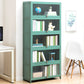 Contemporary Green Barrister Bookcase Bamboo Bookcase for Home Office Clearhalo 'Bookcases' 'furn' 'furn_bookcases' 'Furniture' 'furniture_bookcases' 'kitchen' 'kitchen_bookcases' 'Living Room Furniture' 'Office Furniture' 4698192
