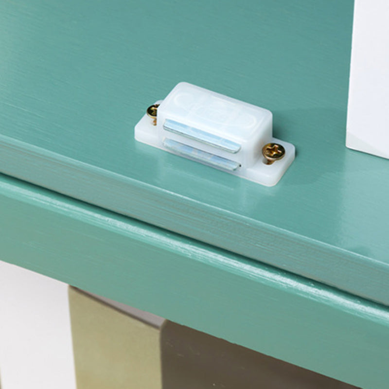 Contemporary Green Barrister Bookcase Bamboo Bookcase for Home Office Clearhalo 'Bookcases' 'furn' 'furn_bookcases' 'Furniture' 'furniture_bookcases' 'kitchen' 'kitchen_bookcases' 'Living Room Furniture' 'Office Furniture' 4698204