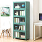 Contemporary Green Barrister Bookcase Bamboo Bookcase for Home Office 27.6"L x 12.6"W x 67.7"H Clearhalo 'Bookcases' 'furn' 'furn_bookcases' 'Furniture' 'furniture_bookcases' 'kitchen' 'kitchen_bookcases' 'Living Room Furniture' 'Office Furniture' 4698217