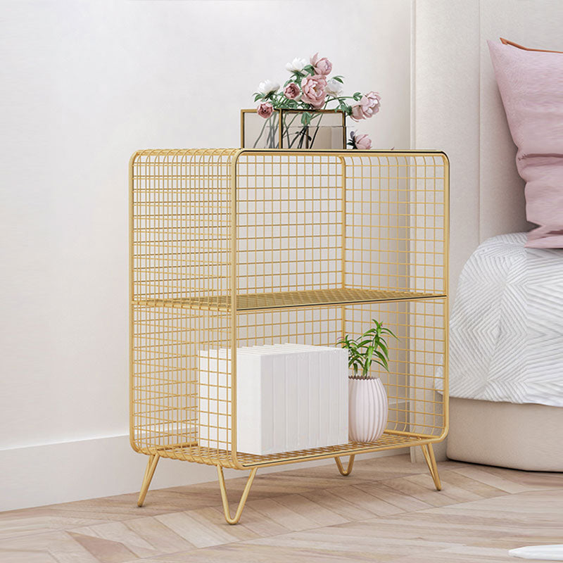 Modern Closed Bookcase with Metal Rectangular Shelves for Study Room Clearhalo 'Bookcases' 'furn' 'furn_bookcases' 'Furniture' 'furniture_bookcases' 'kitchen' 'kitchen_bookcases' 'Living Room Furniture' 'Office Furniture' 4698236