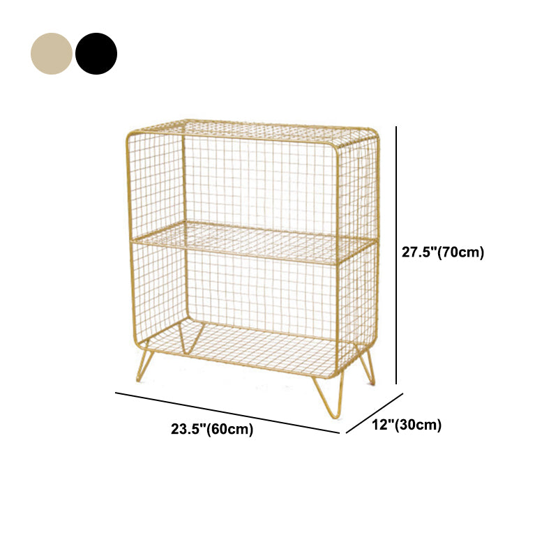 Modern Closed Bookcase with Metal Rectangular Shelves for Study Room Clearhalo 'Bookcases' 'furn' 'furn_bookcases' 'Furniture' 'furniture_bookcases' 'kitchen' 'kitchen_bookcases' 'Living Room Furniture' 'Office Furniture' 4698248
