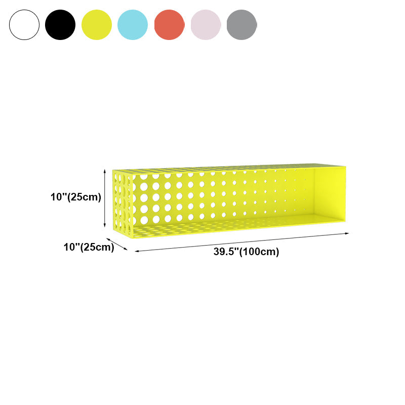 9.8" Tall Bookcase Contemporary Style Wall Mounted Closed Back Bookshelf Clearhalo 'Bookcases' 'furn' 'furn_bookcases' 'Furniture' 'furniture_bookcases' 'kitchen' 'kitchen_bookcases' 'Living Room Furniture' 'Office Furniture' 4698279