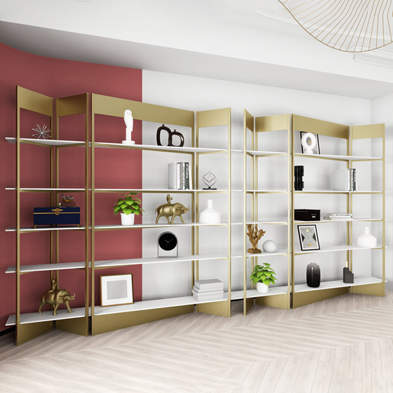 Industrial Style Bookshelf 5-Shelf Open Bookcase for Home Office Clearhalo 'Bookcases' 'furn' 'furn_bookcases' 'Furniture' 'furniture_bookcases' 'kitchen' 'kitchen_bookcases' 'Living Room Furniture' 'Office Furniture' 4698367