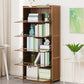 Modern Bamboo Barrister Bookcase Closed Back Bookcase for Home Office Clearhalo 'Bookcases' 'furn' 'furn_bookcases' 'Furniture' 'furniture_bookcases' 'kitchen' 'kitchen_bookcases' 'Living Room Furniture' 'Office Furniture' 4698392
