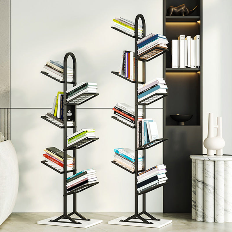 Minimalist Style Open Shelf Bookcase in Metal Material Shelves Clearhalo 'Bookcases' 'furn' 'furn_bookcases' 'Furniture' 'furniture_bookcases' 'kitchen' 'kitchen_bookcases' 'Living Room Furniture' 'Office Furniture' 4698416