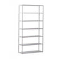Industrial Style 5-Shelf Bookshelf Open Shelf Bookcase for Home Office 35.4"L x 11.8"W x 70.9"H White Clearhalo 'Bookcases' 'furn' 'furn_bookcases' 'Furniture' 'furniture_bookcases' 'kitchen' 'kitchen_bookcases' 'Living Room Furniture' 'Office Furniture' 4698429