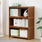 Contemporary Bamboo Barrister Bookcase Doors Included Bookcase for Home Office 31"L x 13"W x 42"H Clearhalo 'Bookcases' 'furn' 'furn_bookcases' 'Furniture' 'furniture_bookcases' 'kitchen' 'kitchen_bookcases' 'Living Room Furniture' 'Office Furniture' 4698486