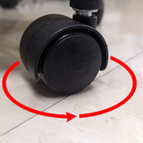 Contemporary Style Bookshelf Home Office Bookcase with Casters Clearhalo 'Bookcases' 'furn' 'furn_bookcases' 'Furniture' 'furniture_bookcases' 'kitchen' 'kitchen_bookcases' 'Living Room Furniture' 'Office Furniture' 4698624