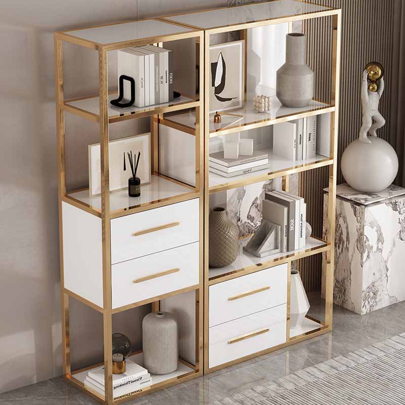 Modern Style Open Bookshelf Etagere Shelf Bookcase for Home Office Clearhalo 'Bookcases' 'furn' 'furn_bookcases' 'Furniture' 'furniture_bookcases' 'kitchen' 'kitchen_bookcases' 'Living Room Furniture' 'Office Furniture' 4698661
