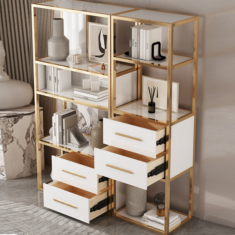 Modern Style Open Bookshelf Etagere Shelf Bookcase for Home Office Clearhalo 'Bookcases' 'furn' 'furn_bookcases' 'Furniture' 'furniture_bookcases' 'kitchen' 'kitchen_bookcases' 'Living Room Furniture' 'Office Furniture' 4698663
