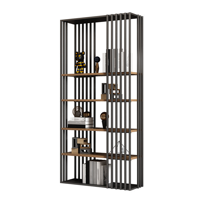 Open Metal Etagere Bookcase Industrial Shelf Bookcase with Shelves Clearhalo 'Bookcases' 'furn' 'furn_bookcases' 'Furniture' 'furniture_bookcases' 'kitchen' 'kitchen_bookcases' 'Living Room Furniture' 'Office Furniture' 4698730