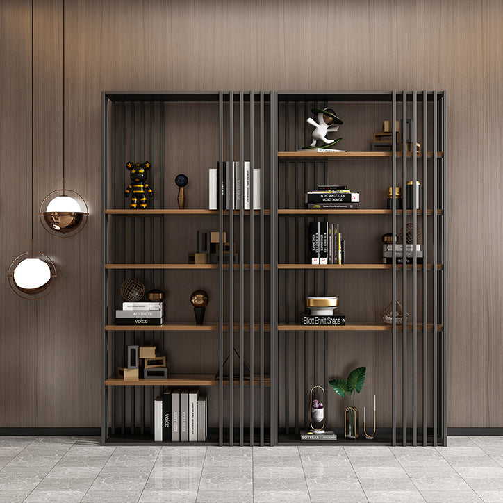 Open Metal Etagere Bookcase Industrial Shelf Bookcase with Shelves Clearhalo 'Bookcases' 'furn' 'furn_bookcases' 'Furniture' 'furniture_bookcases' 'kitchen' 'kitchen_bookcases' 'Living Room Furniture' 'Office Furniture' 4698732