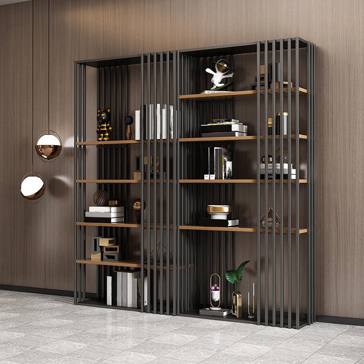 Open Metal Etagere Bookcase Industrial Shelf Bookcase with Shelves Clearhalo 'Bookcases' 'furn' 'furn_bookcases' 'Furniture' 'furniture_bookcases' 'kitchen' 'kitchen_bookcases' 'Living Room Furniture' 'Office Furniture' 4698733