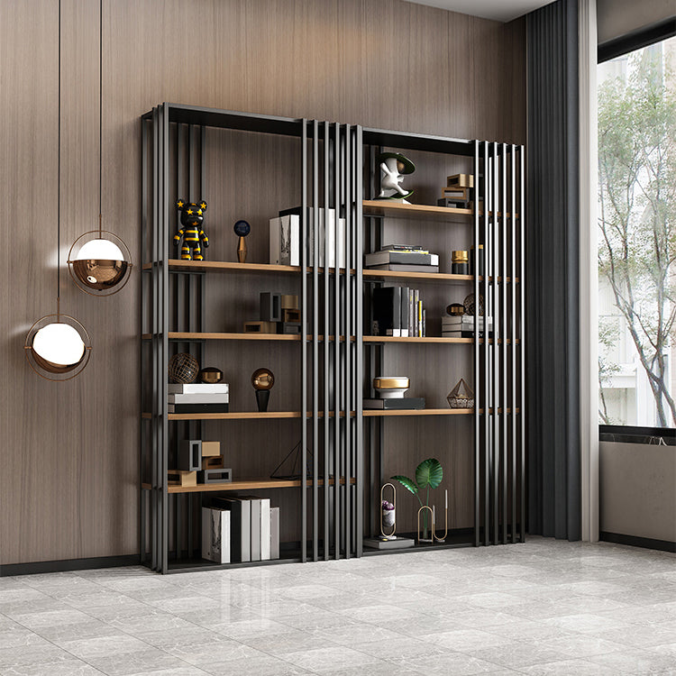 Open Metal Etagere Bookcase Industrial Shelf Bookcase with Shelves Clearhalo 'Bookcases' 'furn' 'furn_bookcases' 'Furniture' 'furniture_bookcases' 'kitchen' 'kitchen_bookcases' 'Living Room Furniture' 'Office Furniture' 4698734