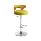 Contemporary Swivel Adjustable Height Bar Stool Home Footrest Stool Green Silver 1 Piece Clearhalo 'Bar Furniture' 'Bar Stools' 'bar_stools' 'furn' 'furn_bar_stools' 'furniture_bar_stools' 'Kitchen & Dining Furniture' 'kitchen&dining_furn' 'kitchen' 'kitchen_furn' Furniture' 4699015