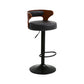 Contemporary Swivel Adjustable Height Bar Stool Home Footrest Stool Matte Black Black 1 Piece Clearhalo 'Bar Furniture' 'Bar Stools' 'bar_stools' 'furn' 'furn_bar_stools' 'furniture_bar_stools' 'Kitchen & Dining Furniture' 'kitchen&dining_furn' 'kitchen' 'kitchen_furn' Furniture' 4699034