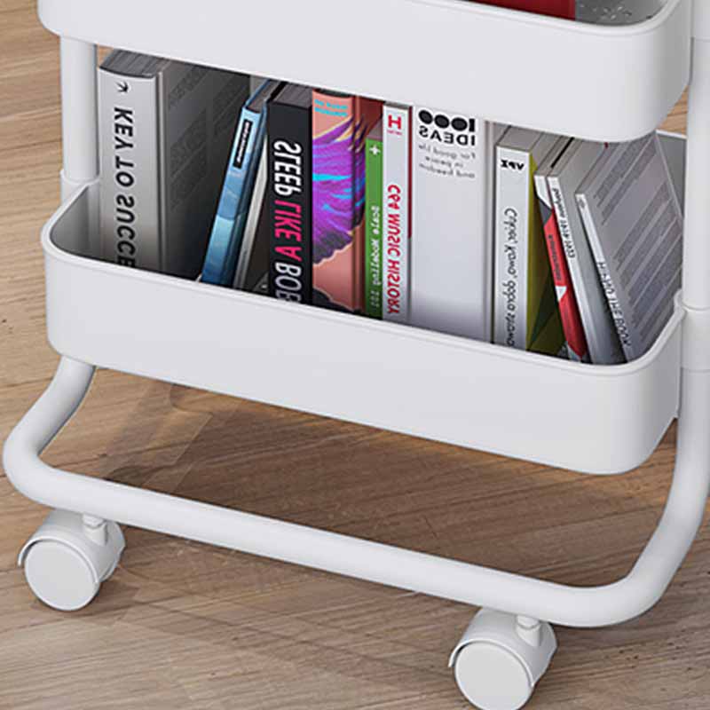Contemporary Style Bookshelf with Caster Wheel Book Shelf for Home Office Clearhalo 'Bookcases' 'furn' 'furn_bookcases' 'Furniture' 'furniture_bookcases' 'kitchen' 'kitchen_bookcases' 'Living Room Furniture' 'Office Furniture' 4700543