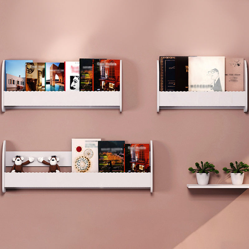 Contemporary Style Bookshelf Wall Mounted Horizontal Bookcase for Home Office Clearhalo 'Bookcases' 'furn' 'furn_bookcases' 'Furniture' 'furniture_bookcases' 'kitchen' 'kitchen_bookcases' 'Living Room Furniture' 'Office Furniture' 4700776