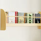 Contemporary Style Bookshelf Wall Mounted Horizontal Bookcase for Home Office Clearhalo 'Bookcases' 'furn' 'furn_bookcases' 'Furniture' 'furniture_bookcases' 'kitchen' 'kitchen_bookcases' 'Living Room Furniture' 'Office Furniture' 4700784