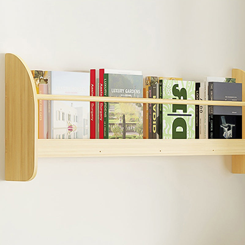 Contemporary Style Bookshelf Wall Mounted Horizontal Bookcase for Home Office Clearhalo 'Bookcases' 'furn' 'furn_bookcases' 'Furniture' 'furniture_bookcases' 'kitchen' 'kitchen_bookcases' 'Living Room Furniture' 'Office Furniture' 4700784