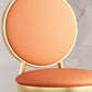 Glam Jewelry Shop PU Leather Stool Orange Footrest Low Back Stool Clearhalo 'Bar Furniture' 'Bar Stools' 'bar_stools' 'furn' 'furn_bar_stools' 'Furniture' 'furniture_bar_stools' 'Kitchen & Dining Furniture' 4705777