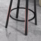 Contemporary Footrest Backless Barstool Matte Finish Iron Stool Clearhalo 'Bar Furniture' 'Bar Stools' 'bar_stools' 'furn' 'furn_bar_stools' 'Furniture' 'furniture_bar_stools' 'Kitchen & Dining Furniture' 4705812