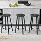 Contemporary Footrest Backless Barstool Matte Finish Iron Stool Clearhalo 'Bar Furniture' 'Bar Stools' 'bar_stools' 'furn' 'furn_bar_stools' 'Furniture' 'furniture_bar_stools' 'Kitchen & Dining Furniture' 4705815