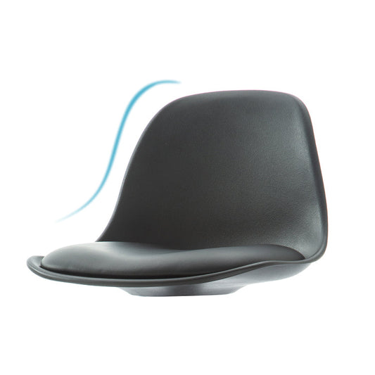 Industrial Upholstered Swivel Bar Stools Low Back Stools for Home Clearhalo 'Bar Furniture' 'Bar Stools' 'bar_stools' 'furn' 'furn_bar_stools' 'Furniture' 'furniture_bar_stools' 'Kitchen & Dining Furniture' 4705929